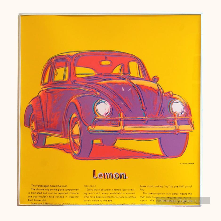 Volkswagen Andy Warhol Peintures à l'huile
